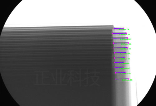 XRAY检测设备对软板卷绕电池检测的效果图
